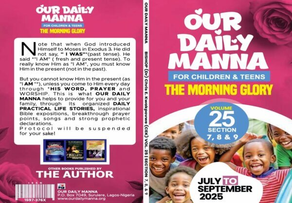 Our Daily Manna for Children and Teens - July - September 2025 (Soft Copy)