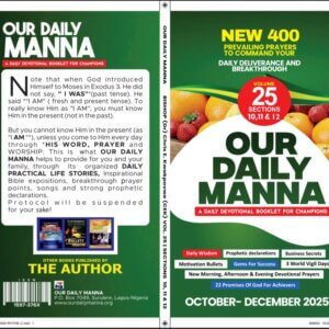 Our Daily Manna for Adults - October - December 2025 (Soft Copy)