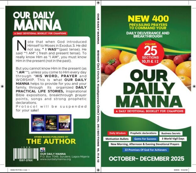 Our Daily Manna for Adults – October – December 2025 (Soft Copy)